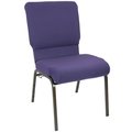 Flash Furniture Advantage Eggplant Church Chair 18.5" Wide PCHT185-115
